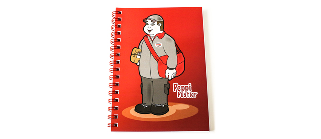 Notebook: Peppi Red