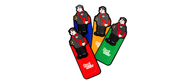 Peppi Bookmarks: Red