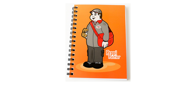 Notebook: Peppi Orange