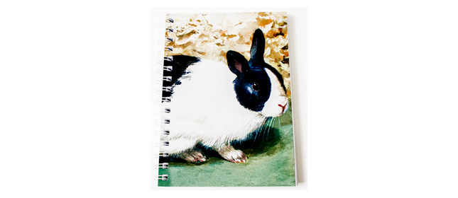 Notebook: Domestic Rabbit