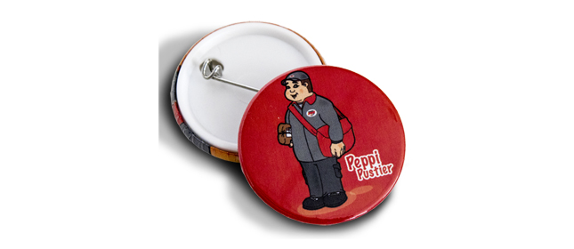 Badges: Peppi Red