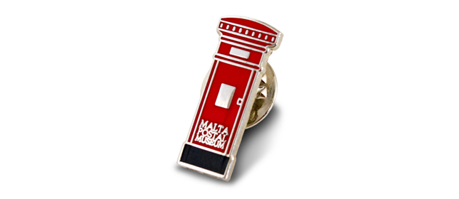 Lapel Pin: Pillarbox